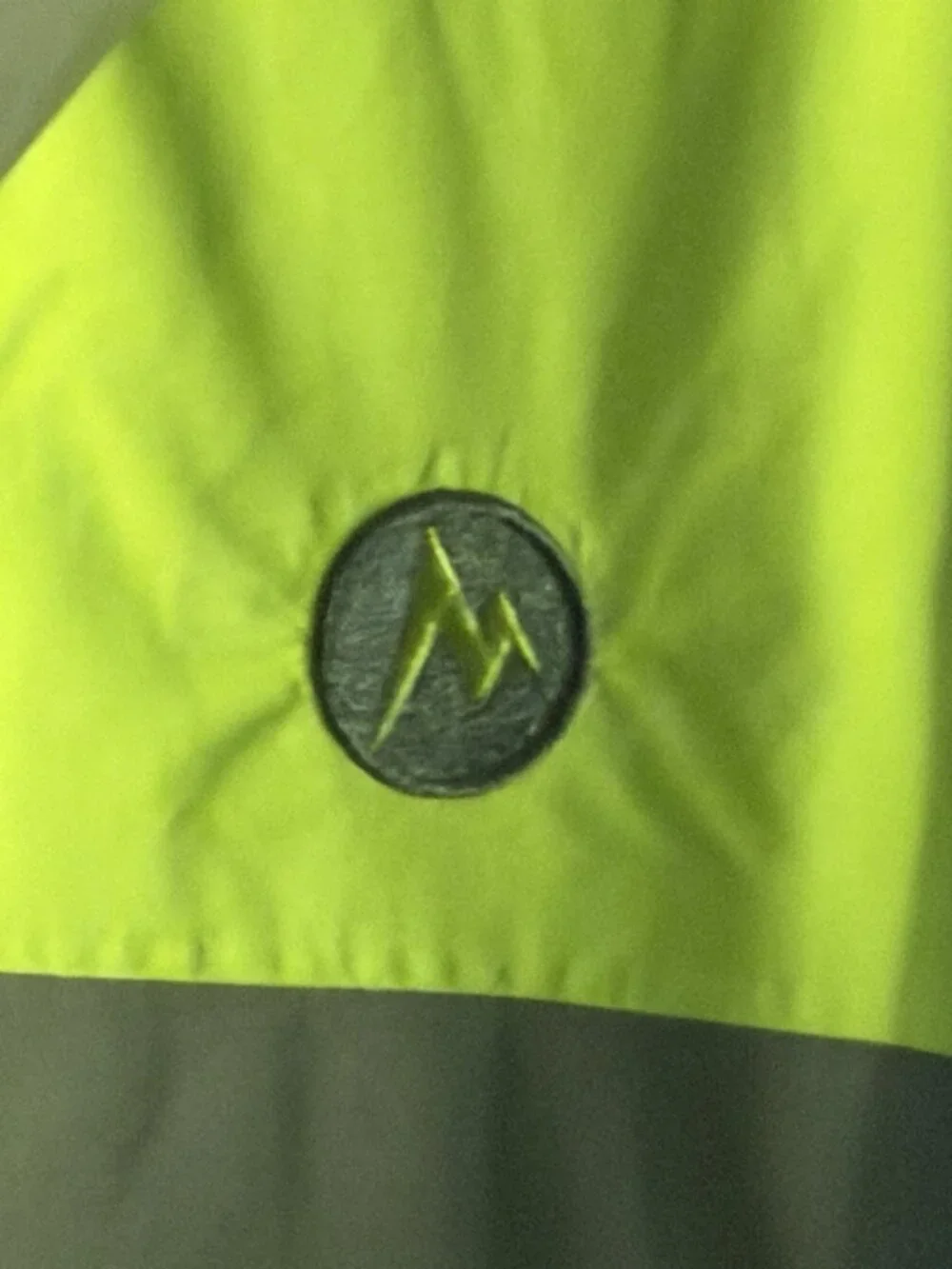 Marmot Tram Line Jacket Gorpcore Snowboard Ski Green Block Size Large